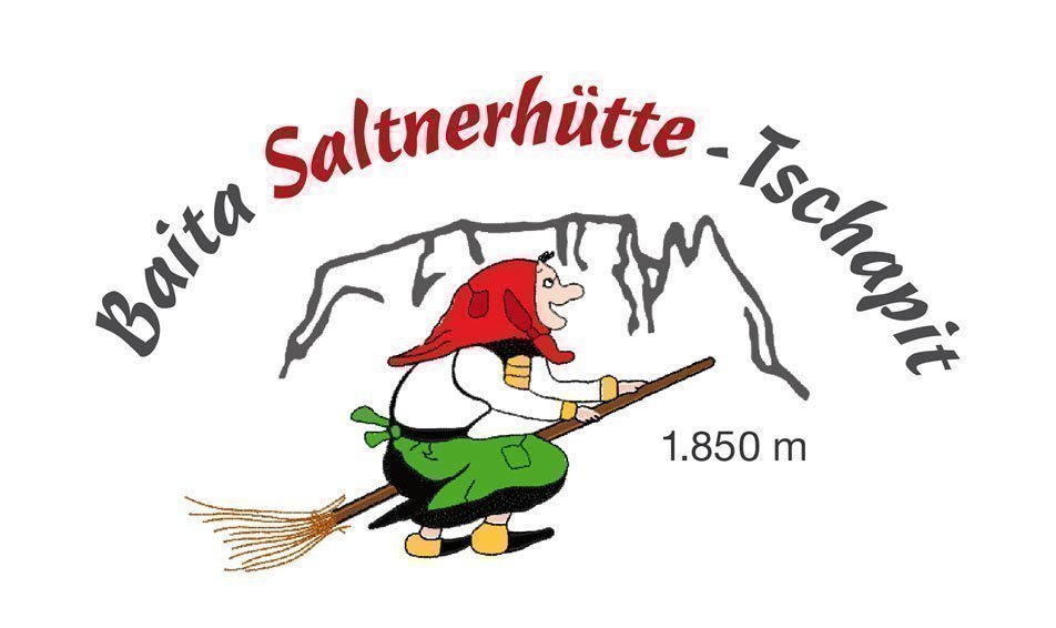 Die Saltnerhütte in Tschapit auf der Seiser Alm